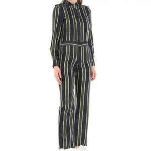 NWT Burberry Stripe Jumpsuit